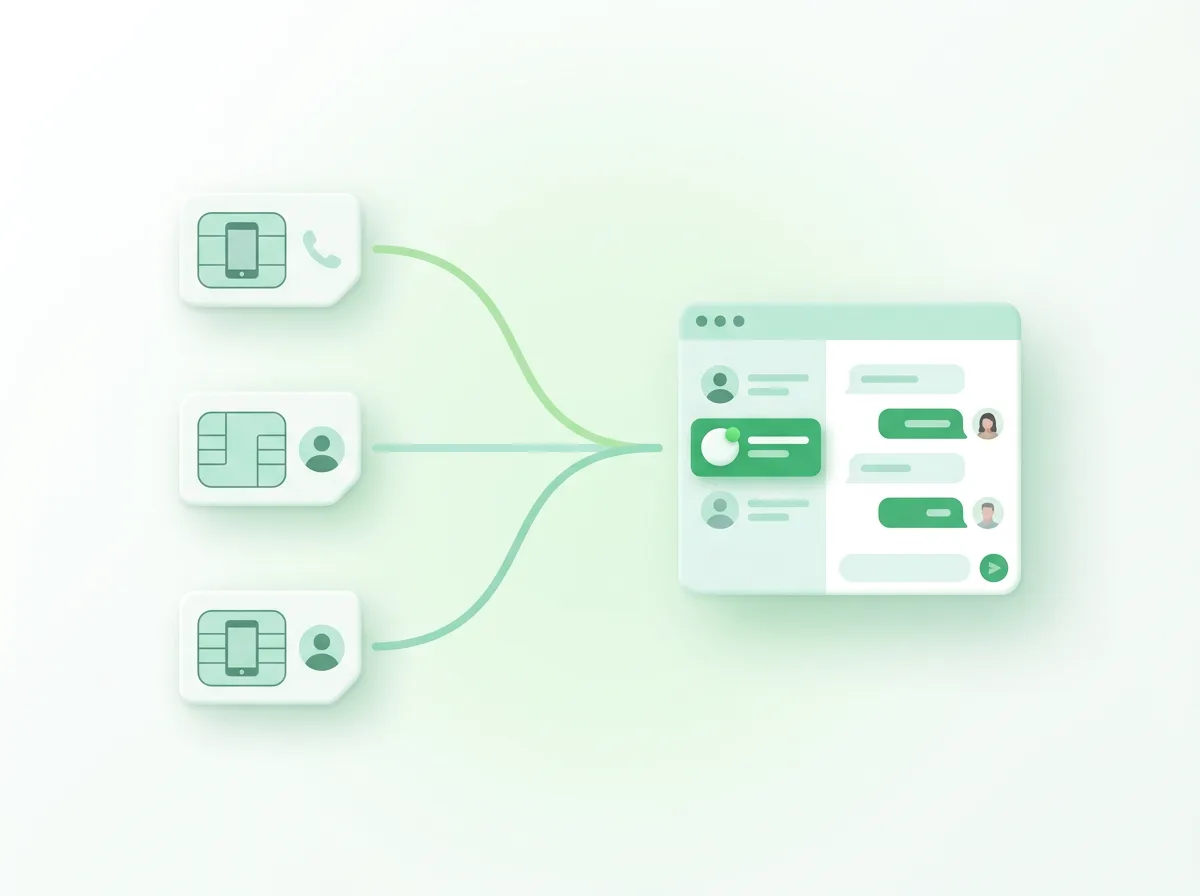 Vários números de WhatsApp para um único negócio: quando você precisa deles e como gerenciá-los em um só lugar