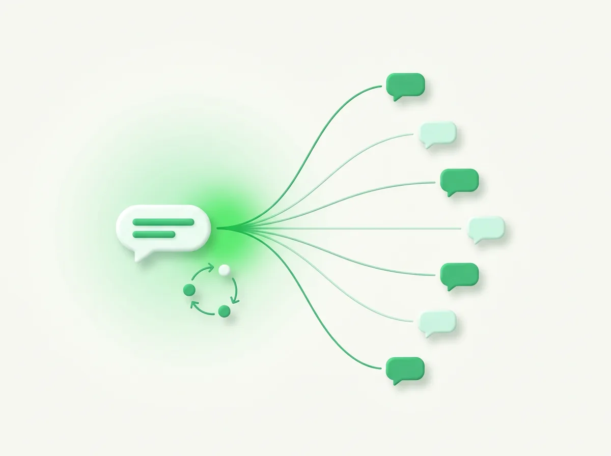 Campanhas de transmissão no WhatsApp: como a rotação de remetentes protege a entregabilidade