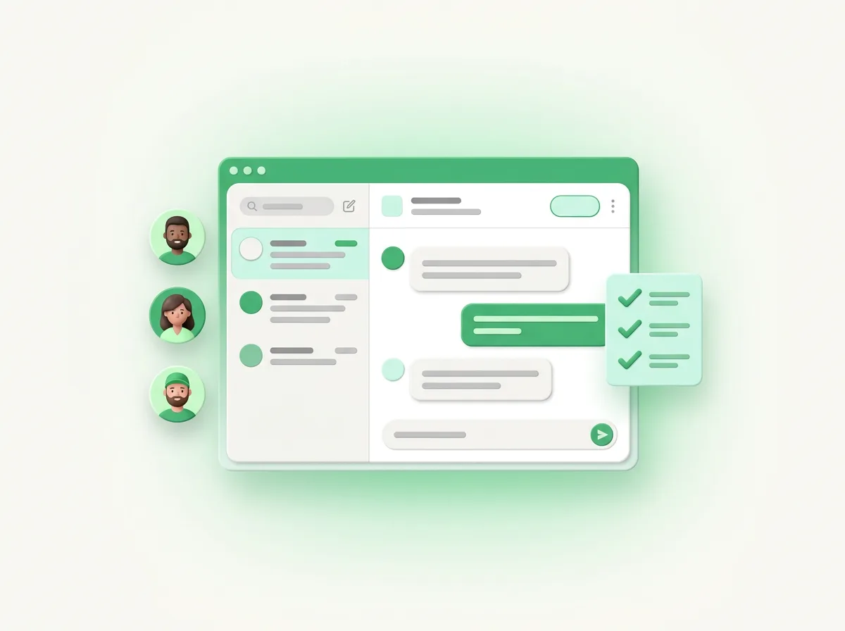 Ferramentas de caixa de entrada compartilhada do WhatsApp para equipes pequenas: uma comparação justa de alternativas